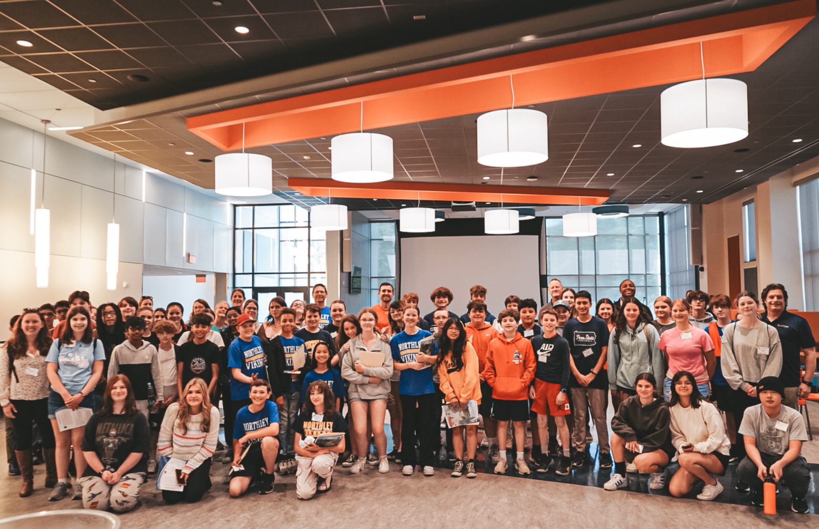 Penn State student entrepreneurs gathered together